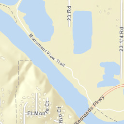 Redlands Parkway, Grand Junction, CO  Street Map