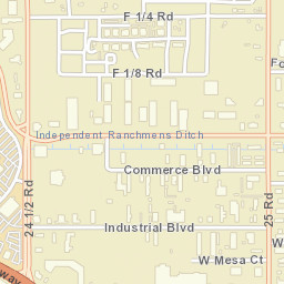 Durham Colorado Street Map