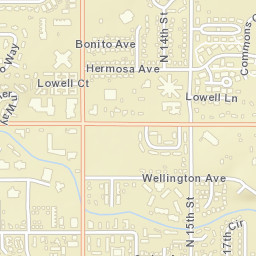 2301-2403 N 12th St Grand Junction Street Map