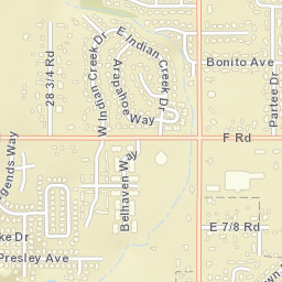 2872 Patterson Rd Grand Junction CO Street Map