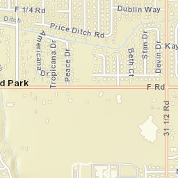 3118-3136 F Rd Fruitvale CO 81504 Street Map