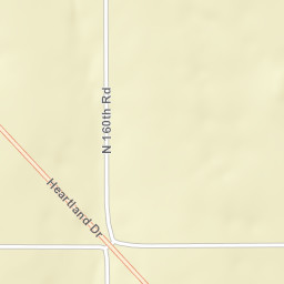 906-998 N 160th Rd Minneapolis KS Street Map