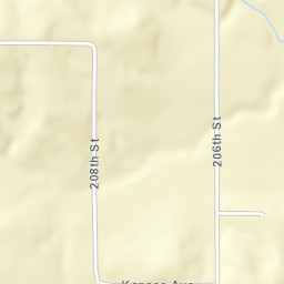 17300-17418 206th Street, Tonganoxie, KS Street Map