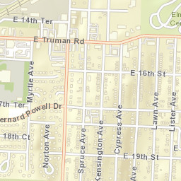 3922-3924 East Truman Road, Kansas City Street Map