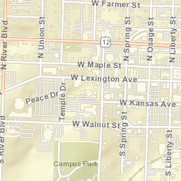 224 North Delaware Street, Independence Street Map