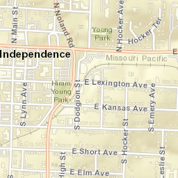 Independence, Missouri Street Map
