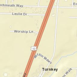 Turnkey Delaware Street Map