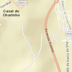 Torres Vedras Street Map