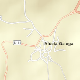 Aldeia Galega da Merceana Street Map
