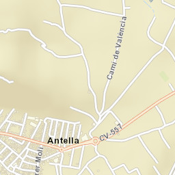Antella Street Map