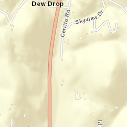Dew Drop California Street Map