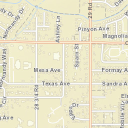 561 Acacia Ave Grand Junction CO Street Map
