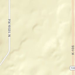 North 110th Road, Minneapolis, KS Street Map