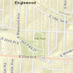 1817 South Maywood Avenue, Independence Street Map