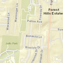 Forest Hills Estates Ohio Street Map