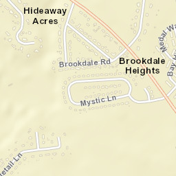 Hideaway Acres Delaware Street Map