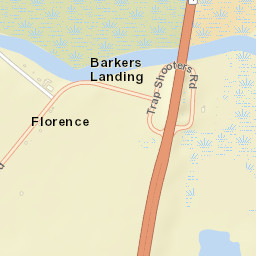 Florence Delaware Street Map