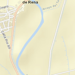 Villar de Rena Street Map