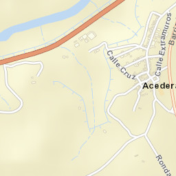 Acedera Street Map
