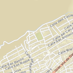 Tavernes de la Valldigna Street Map