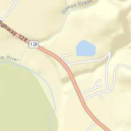 Hendy Grove California Street Map