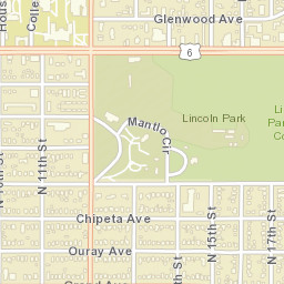 1421 Grand Army of the Republic Highway, Grand Junction, CO 8 Street Map