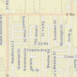 3124 E Rd, Grand Junction, CO 81504 Street Map