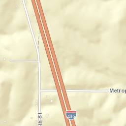 8900-9164 Metropolitan Avenue, Kansas City Street Map