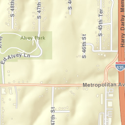 4640-4654 Metropolitan Avenue, Kansas City Street Map