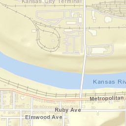1150 South 12th Street Kansas City KS Street Map