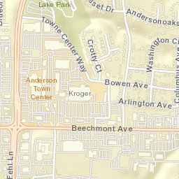Forestville Ohio Street Map