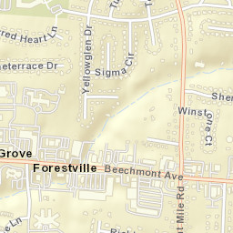 Cherry Grove Ohio Street Map