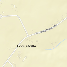 Locustville Delaware Street Map