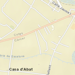 Cotes Street Map