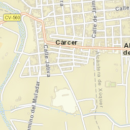 Càrcer Street Map