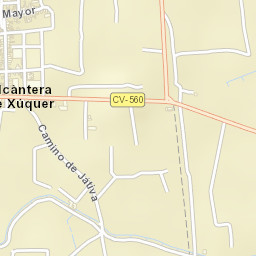 Beneixida Street Map