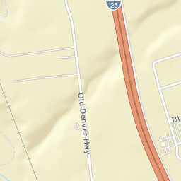 16140-16198 Old Denver Road, Monument Street Map