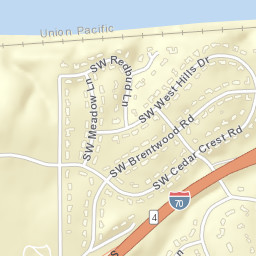 101 Southwest Meadow Lane, Topeka, KS Street Map