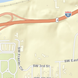 327 Southwest Frazier Avenue, Topeka, KS Street Map