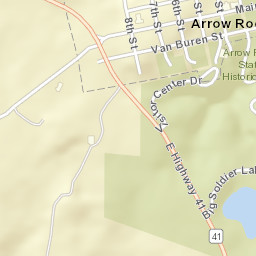 400-498 Main Street, Arrow Rock, MO Street Map