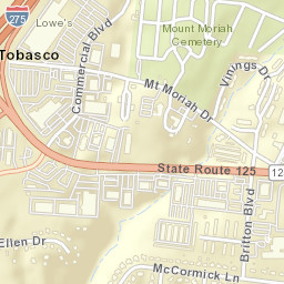 Withamsville Ohio Street Map