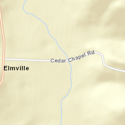 Elmville Ohio Street Map