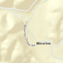 Minerton Ohio Street Map