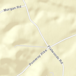 Flatwoods Ohio Street Map