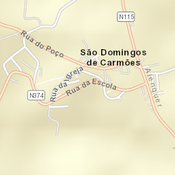 Carmões Street Map