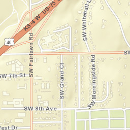 704-708 Southwest Grand Court, Topeka Street Map