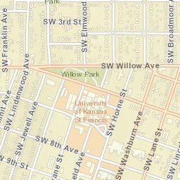 701-799 Southwest Washburn Avenue Street Map