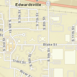 611-799 South 9th Street, Edwardsville, KS Street Map
