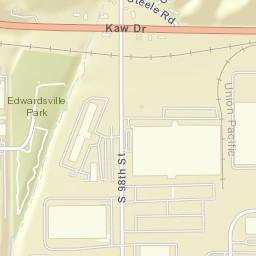 2601-2615 South 96 Street, Edwardsville, KS Street Map