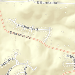 East 34th Street, Independence, MO 64057 Street Map